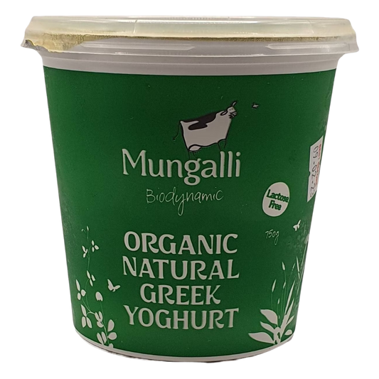 Mungalli Creek Biodynamic Natural Greek Yoghurt 800g