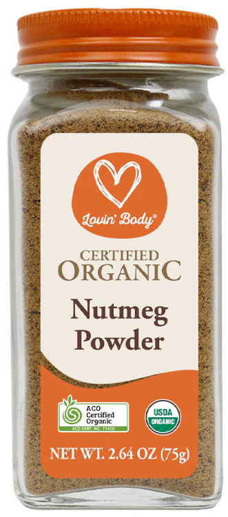 Lovin' Body Organic Nutmeg Powder 75g