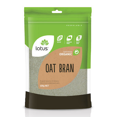 Lotus Organic Oat Bran 400g