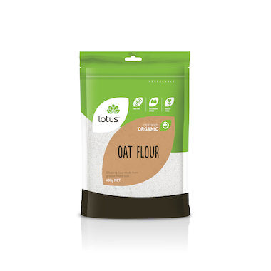 Lotus Organic Australian Oat Flour 400g