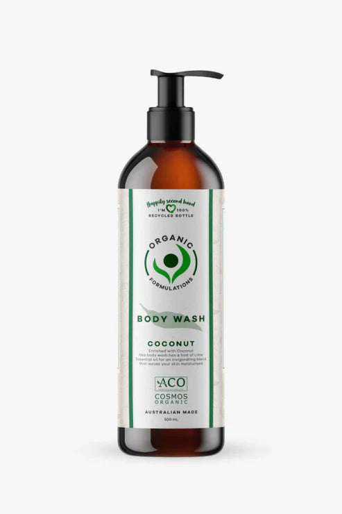 Organic Formulations Coconut Body Wash 500ml