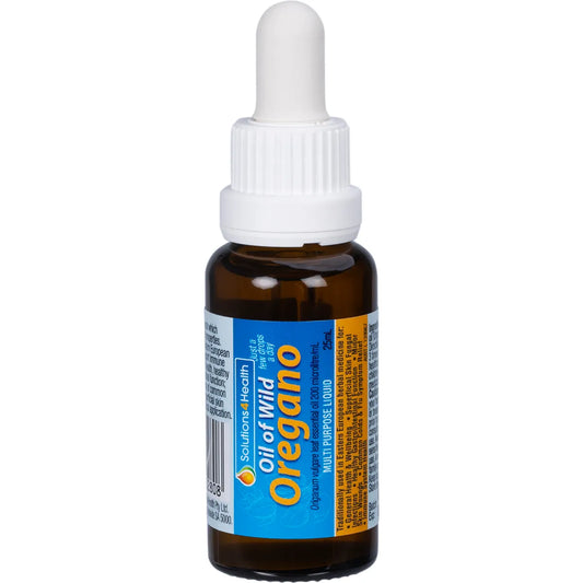 Solutions 4 Health Oil of Wild Oregano 25ml