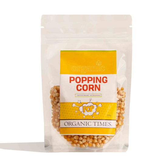 Organic Times Organic Popping Corn 200g