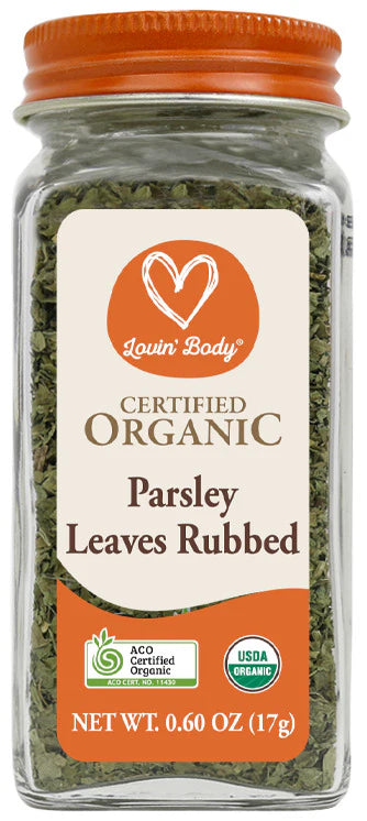 Lovin' Body Organic Parsley Leaves Rubbed 17g