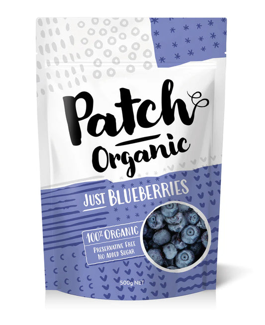 Patch Organic Blueberries 500g