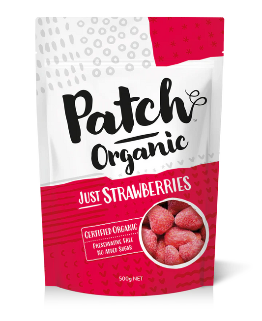 Patch Organic Strawberries 500g