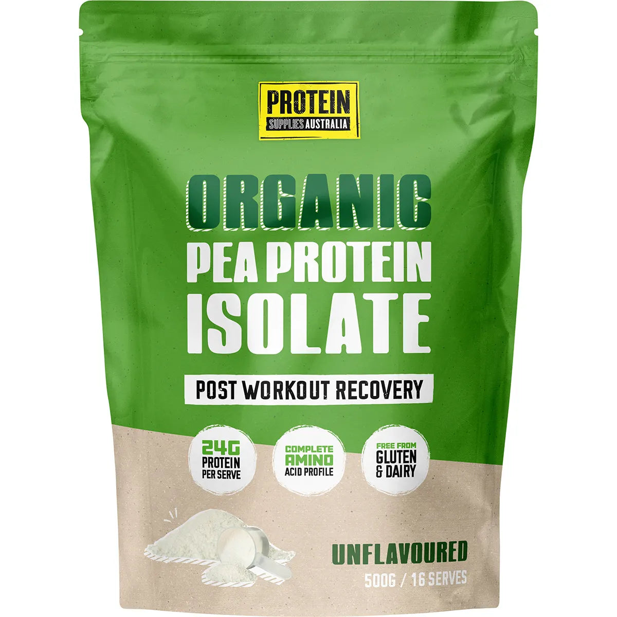 Protein Supplies Australia Pea Protein Isolate 500g