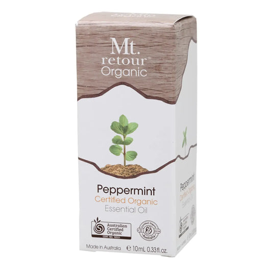 Mt Retour Organic Peppermint Essential Oil 10ml