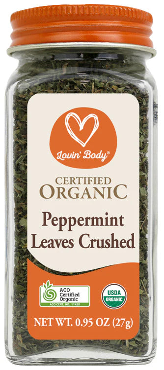 Lovin' Body Organic Peppermint Leaves Crushed 27g