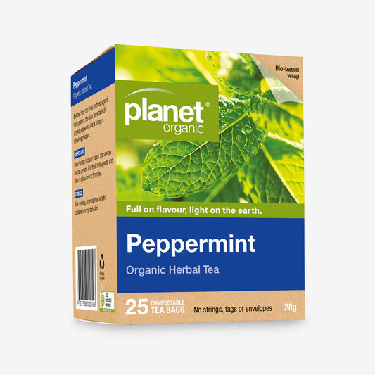 Planet Organic Peppermint Tea 25 Teabags