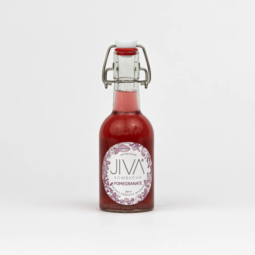 Jiva Organic Pomegranate Kombucha 250ml