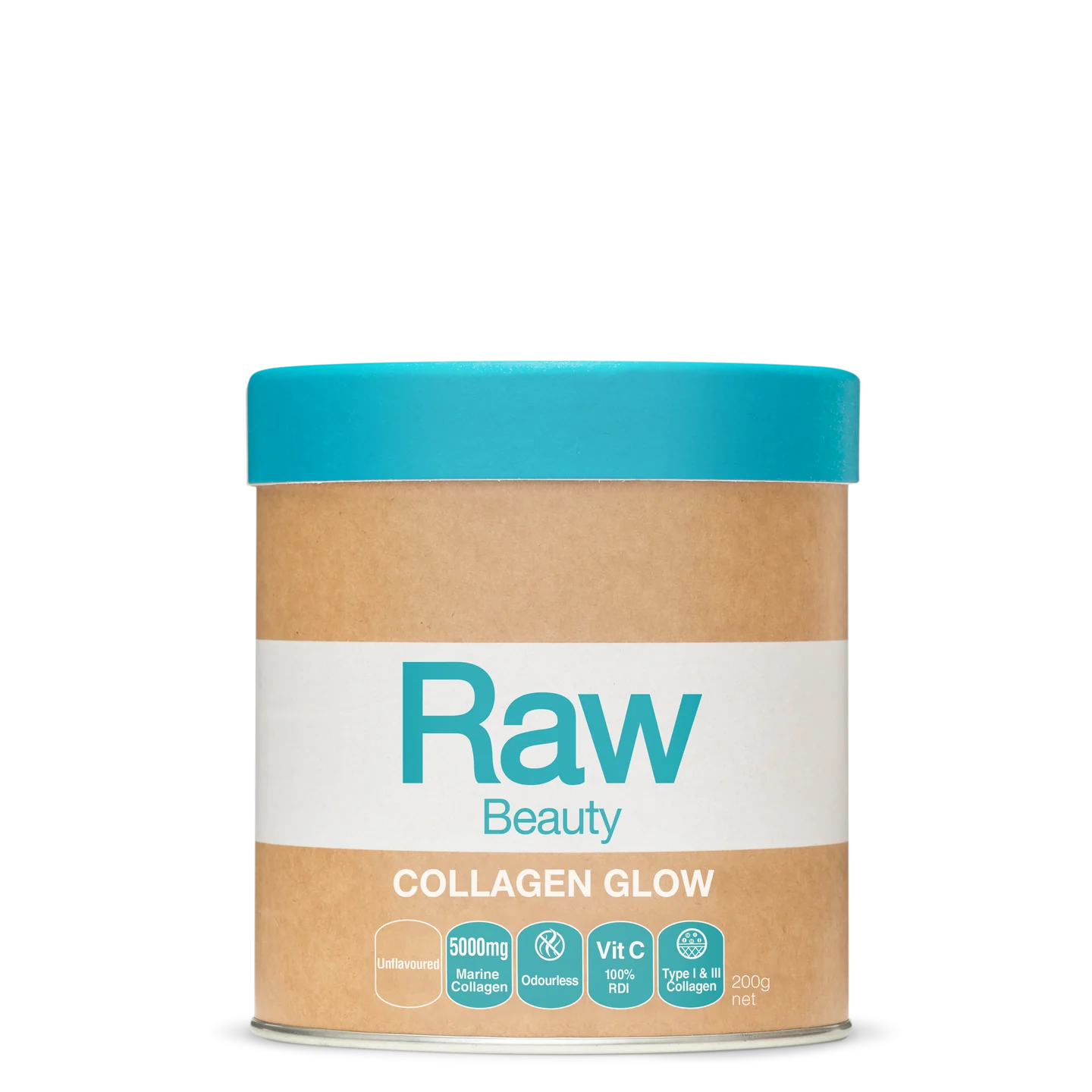 Raw Beauty Collagen Glow Unflavoured Powder 200g