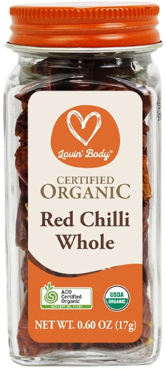 Lovin' Body Organic Red Chilli Whole 17g