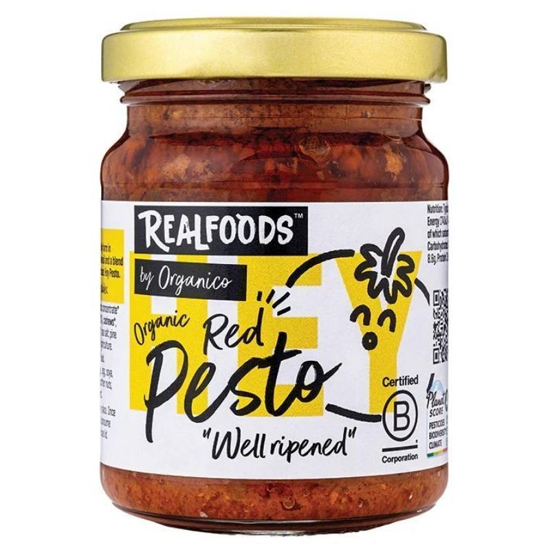 Realfoods by Organico Organic Vegan Red Pesto 120g