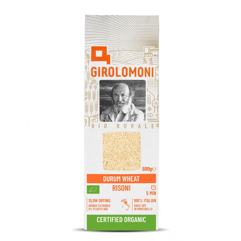 Girolomoni Organic Durum Wheat Risoni 500g