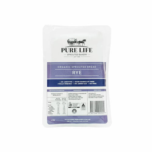 Pure Life Organic Rye Sprouted Bread 1.1kg