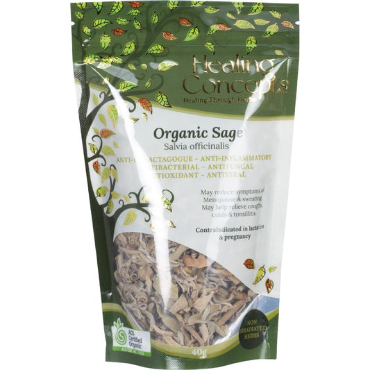 Healing Concepts Organic Sage 40g