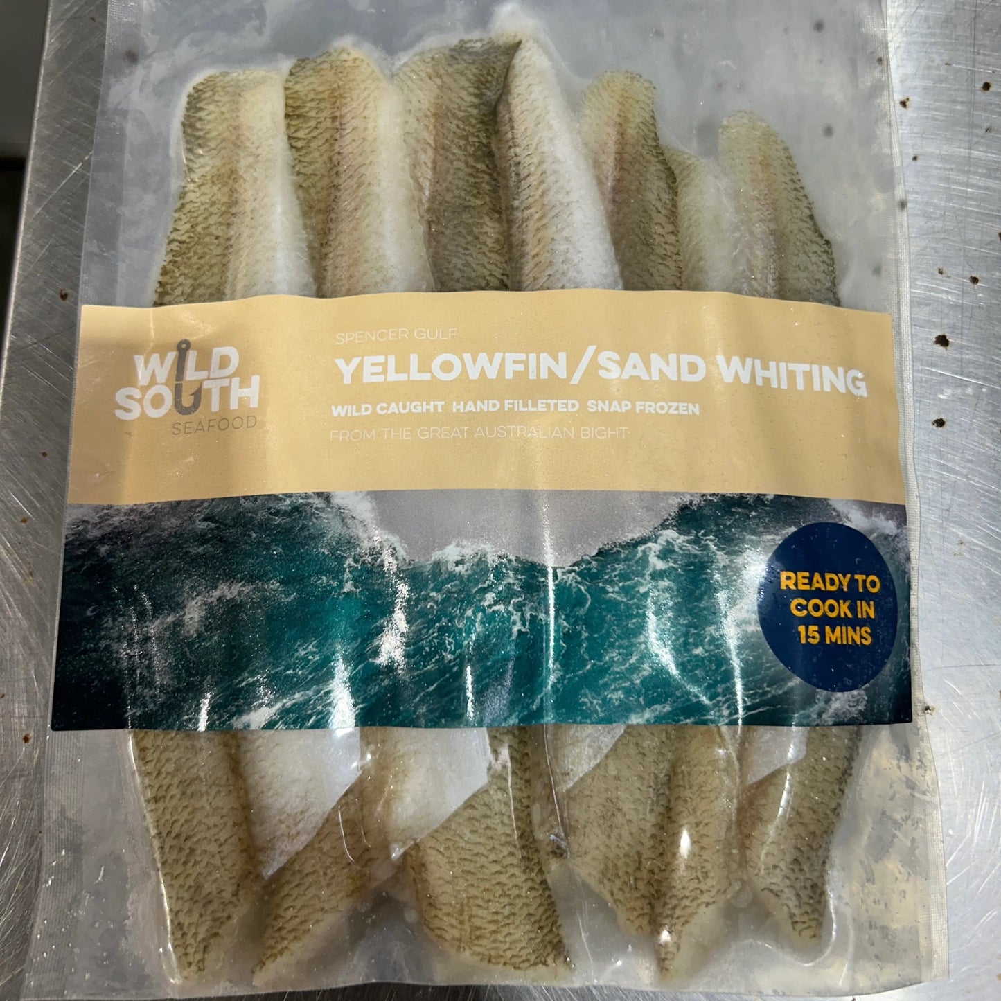 Wild South Seafood Wild Caught Yellowfin Sand Whiting 280g