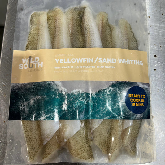 Wild South Seafood Wild Caught Yellowfin Sand Whiting 280g