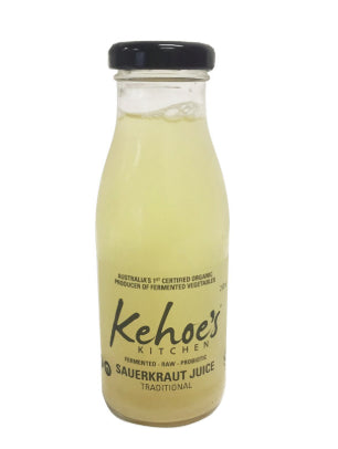 Kehoe's Organic Traditional Sauerkraut Juice 250ml