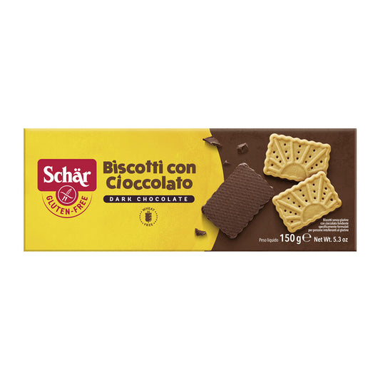 Schar GF Biscotti Con Cioccolato 150g