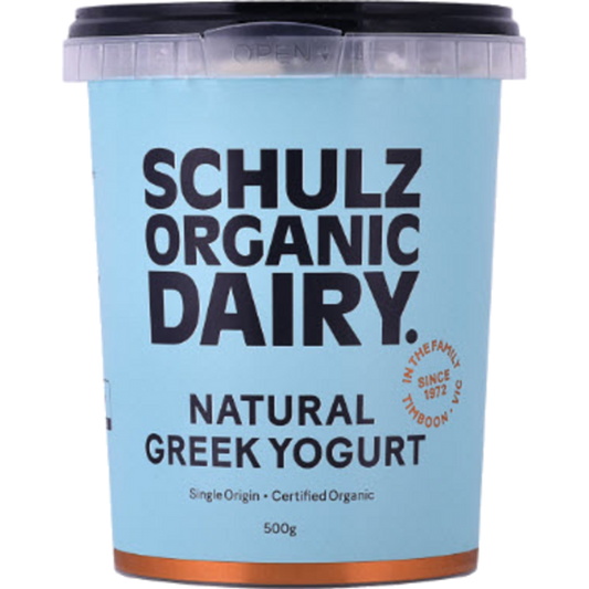 Schulz Organic Natural Greek Yogurt 500g