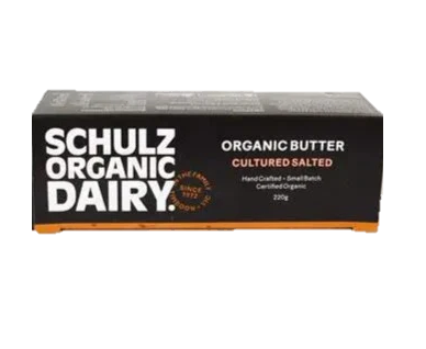 Schulz Organic Butter Cultured Salted 220g