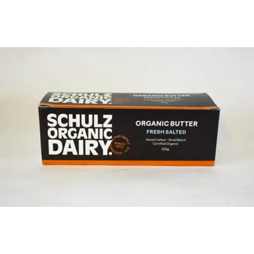 Schulz Organic Fresh Salted Butter 220g