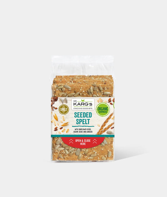 Dr Kargs Seeded Spelt Organic Crispbread 200g