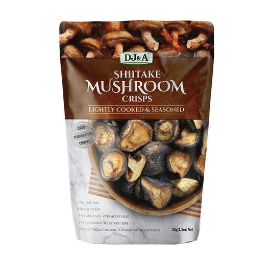DJ&A Shiitake Mushroom Crisps 30g