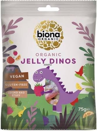 Biona Organic Jelly Dinos 75g