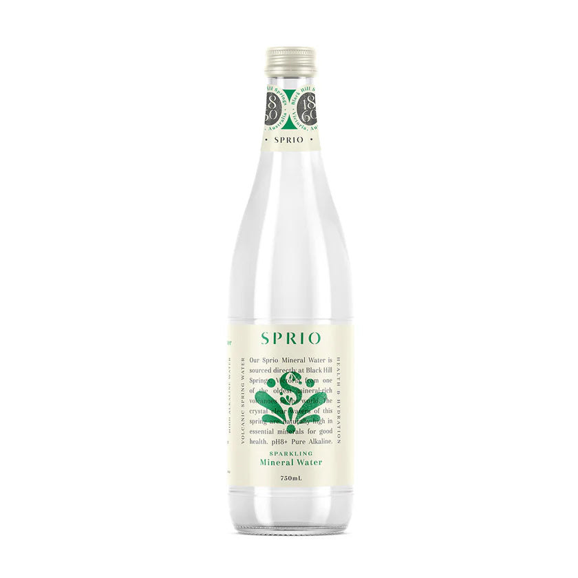Sprio 1860 Volcanic Spring Sparkling Mineral Water 750ml