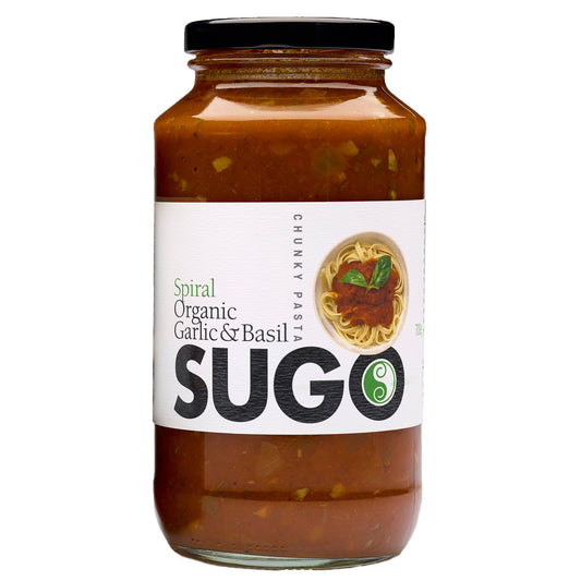 Spiral Foods Organic Sugo Basil & Garlic 709g