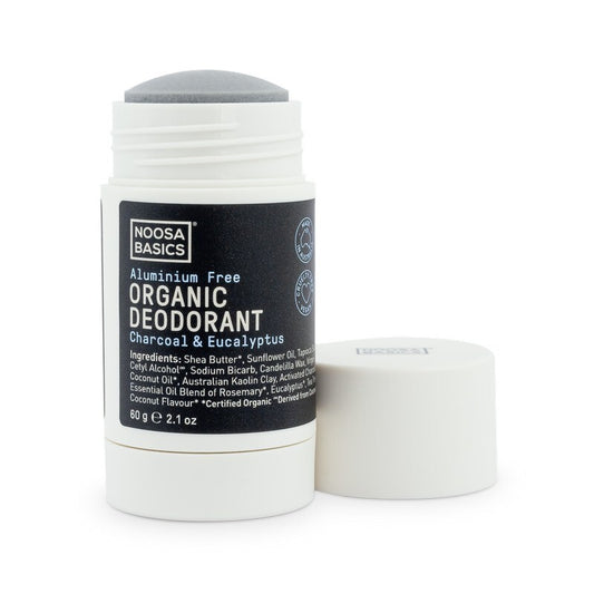 Noosa Basics Deodorant Stick Charcoal & Eucalyptus 60g