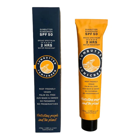 SunButter Sunscreen SPF50 Tube 120g