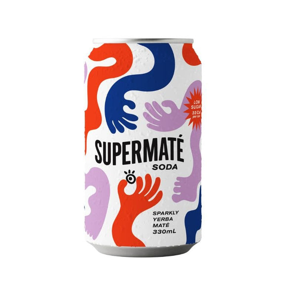 Supermate Yerba Mate Soda 330ml – Camberwell Wholefoods