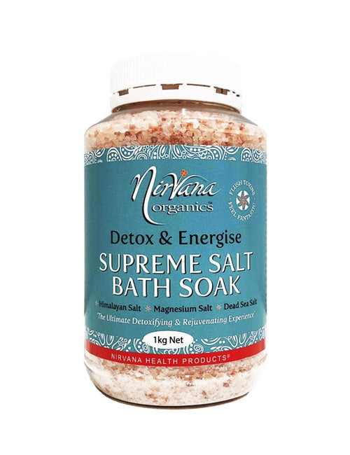 Nirvana Organics Supreme Salt Bath Soak 1kg