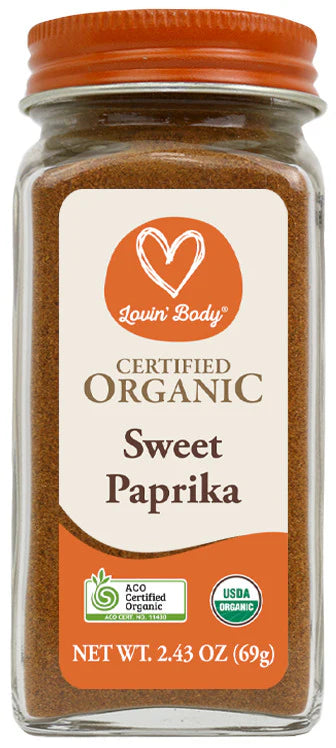 Lovin' Body Organic Sweet Paprika 69g