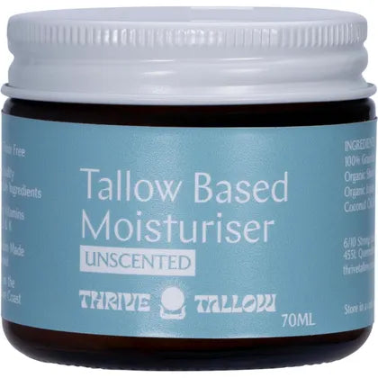 Thrive Tallow Tallow Based Moisturiser Unscented 70ml