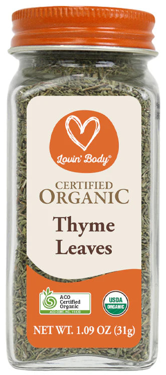 Lovin' Body Organic Thyme Leaves 31g