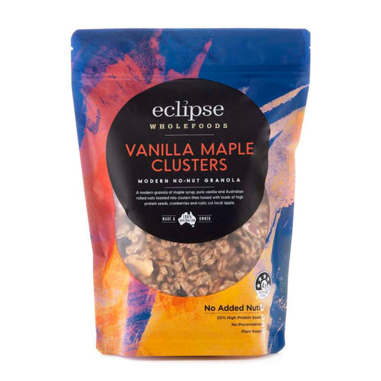 Eclipse Organics Granola Vanilla Maple Clusters 450g