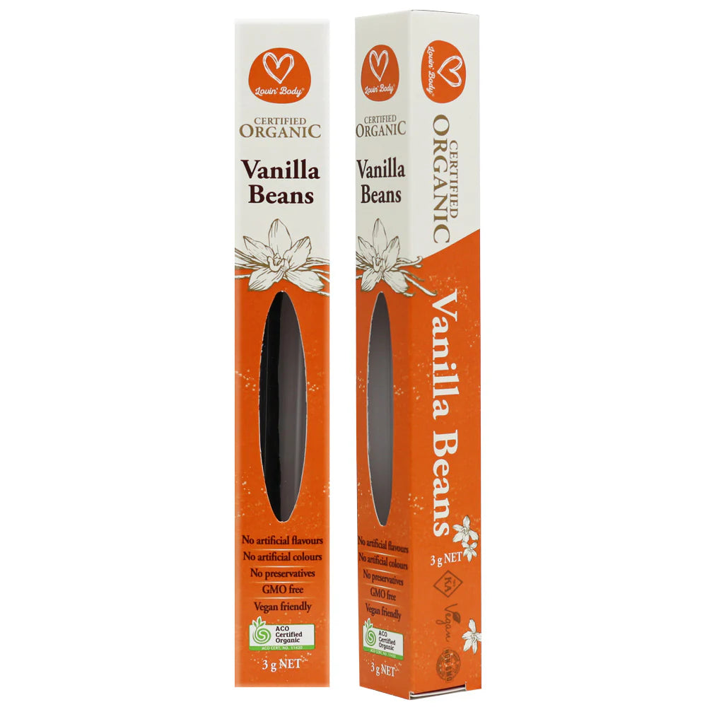 Lovin' Body Organic Vanilla Bean in Tube 3g