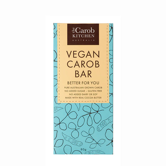 The Carob Kitchen Vegan Carob Bar 80g