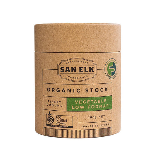 San Elk Organic Vegetable Low Fodmap Stock 160g