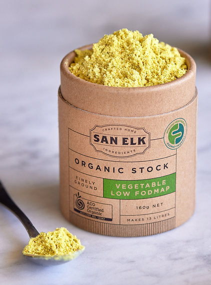 San Elk Organic Vegetable Low Fodmap Stock 160g