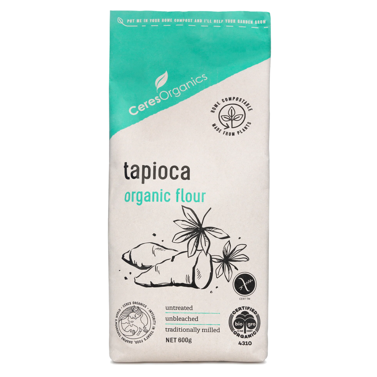 Ceres Organic Tapioca Flour 600g