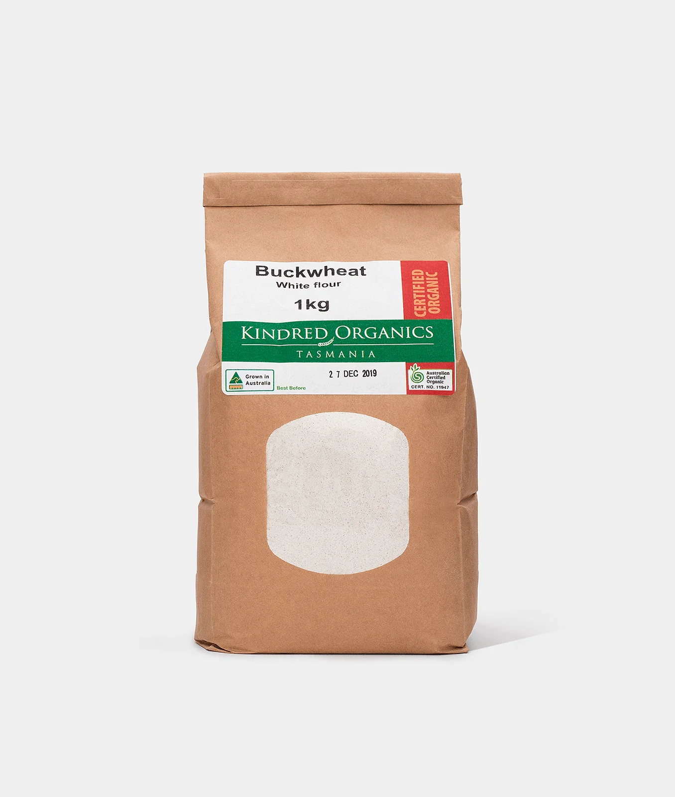 Kindred Organics Buckwheat White Flour 1kg