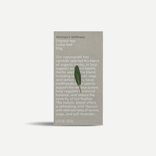 Love Tea Women's Wellness Organic Tea Loose Leaf 50g