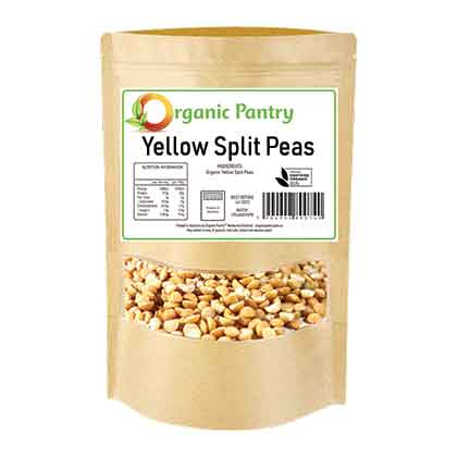 Organic Pantry Organic Yellow Split Peas 500g